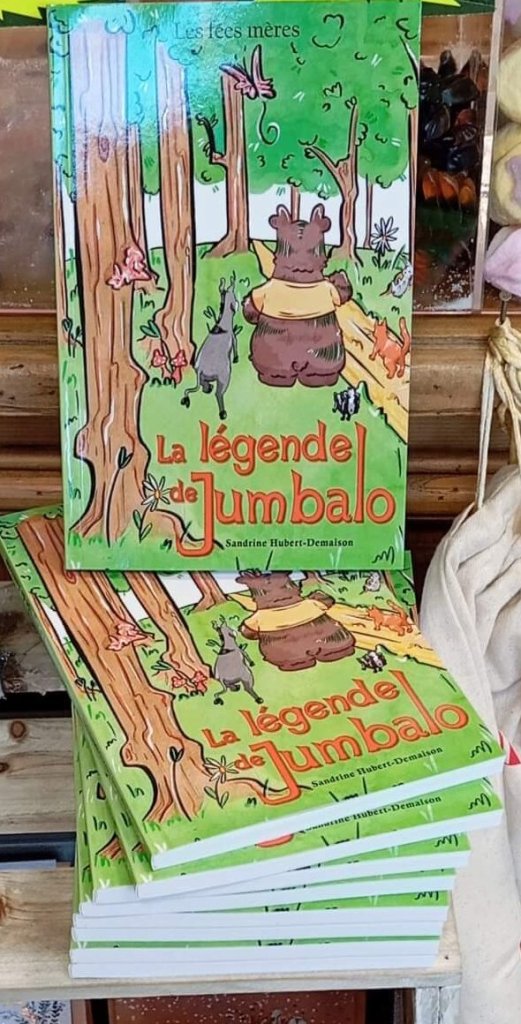 Notre livre La Légende de Jumbalo pour la première fois en boutique